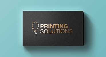 Business cards (Thermal Print: Gold or Silver)