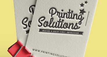 embossed Business Cards